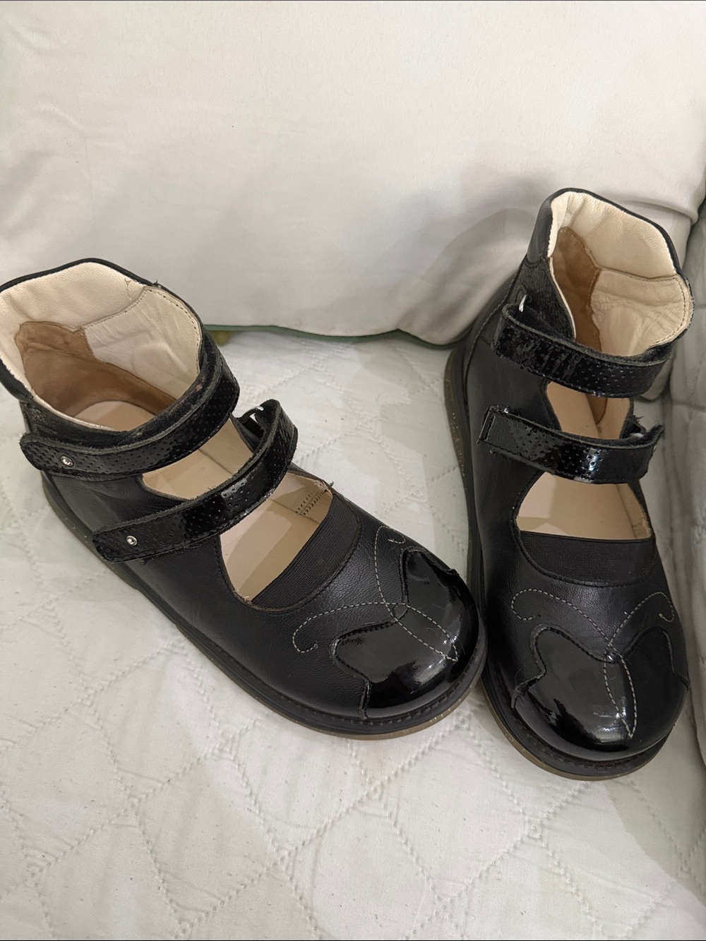 Memo Princessa Corrective Orthopedic Leather Mary Jane AFO Shoes